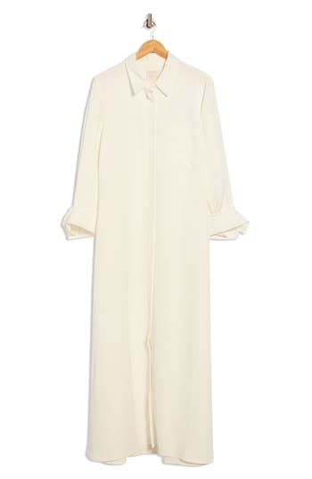 Twp Jennys Gown Shirtdress In Neutral