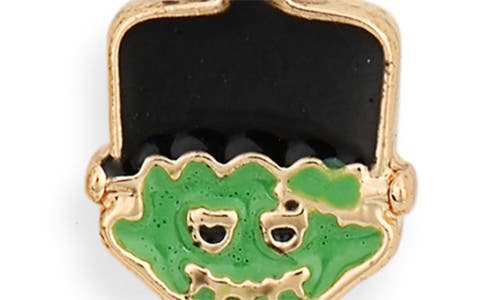 Leith Set Of 6 Halloween Stud & Huggie Hoop Earrings In Multi