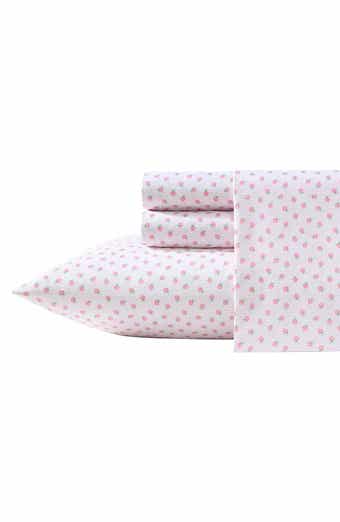 Laura Ashley Sweet Lady Bug Print Microfiber Sheet Set