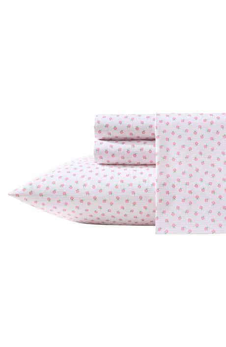 Laura Ashley Sweet Lady Bug Print Microfiber Sheet Set