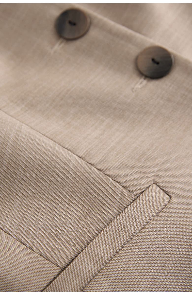 NEXT Cross Hatch Square Neck Button Through Tailored Vest, Alternate, color,