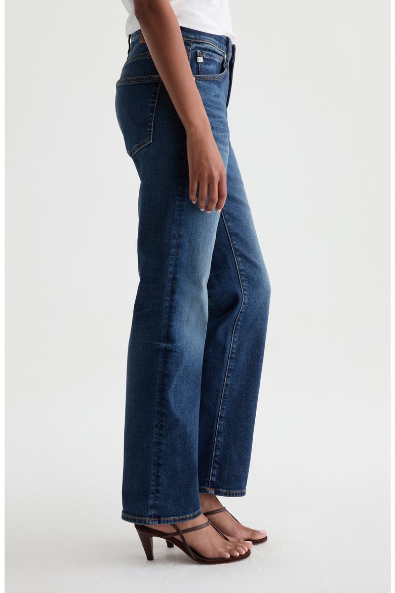 Brinley Mid Rise Straight Leg Jeans, Alternate, color, NIGHT CAP