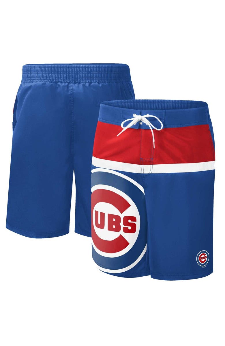 G-III SPORTS BY CARL BANKS Men's G-III Sports by Carl Banks Royal Chicago Cubs Sea Wind Swim Shorts, Main, color, Royal