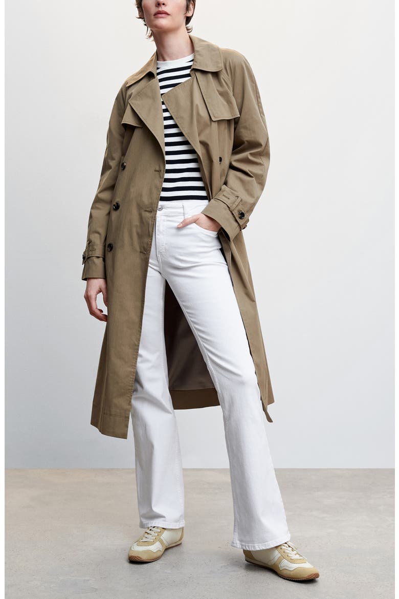 Flare Jeans, Alternate, color, WHITE
