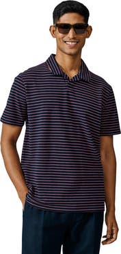Aubin Baysdale Open Collar Polo