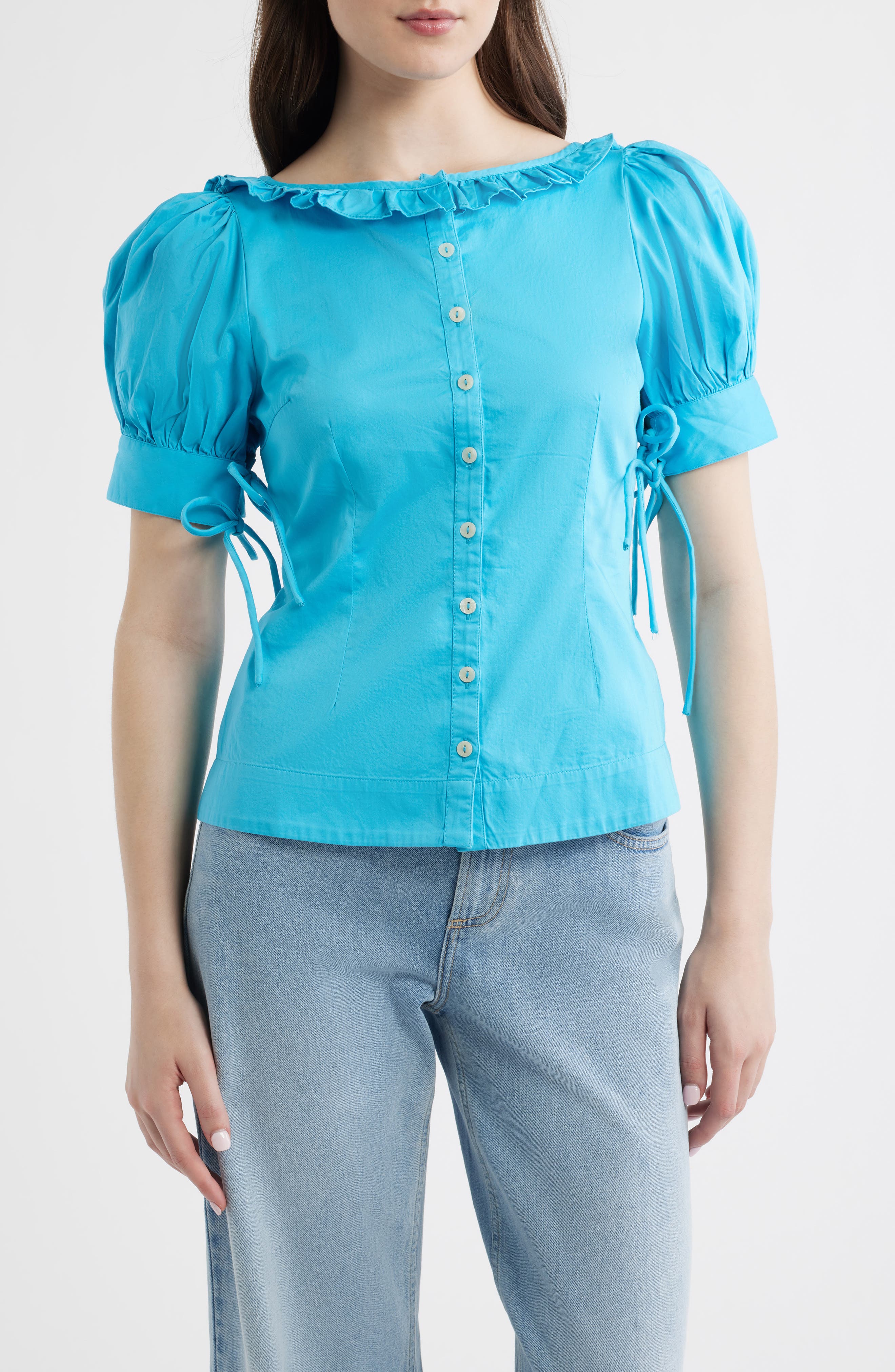 Anke Organic Cotton Button-Up Shirt