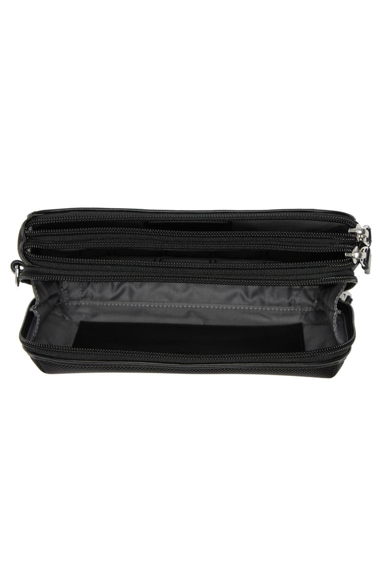 TUMI Alpha Triple Zip Clutch, Alternate, color,