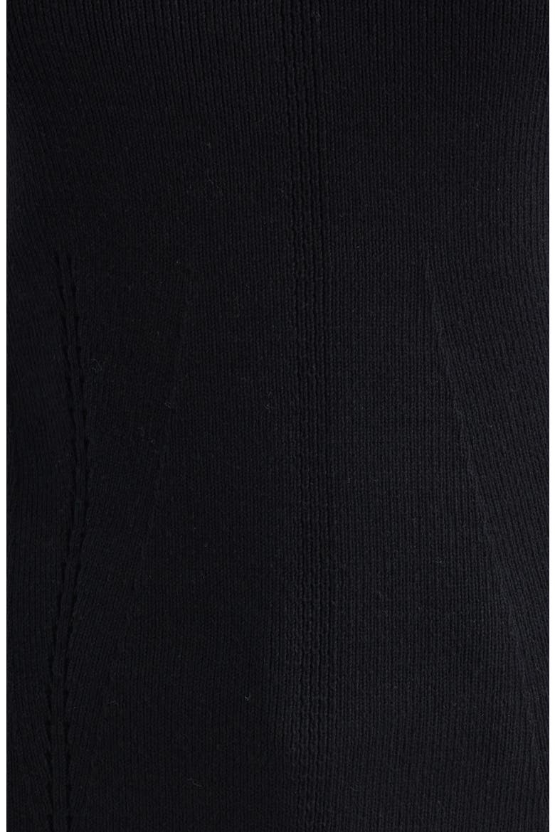 Finley Cotton Sweater Tank, Alternate, color, BLACK