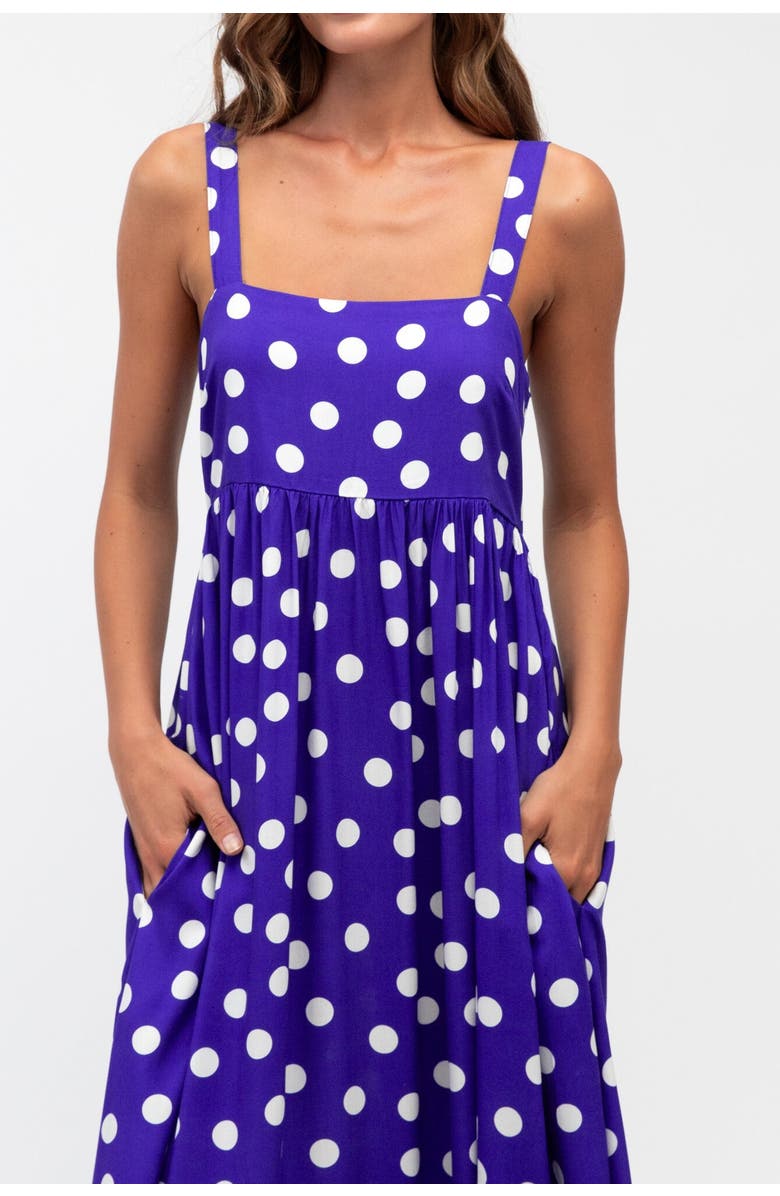 Label of Love Spot Maxi Dress, Alternate, color, Blue