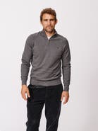 Aubin Bonby Zip Neck Sweater