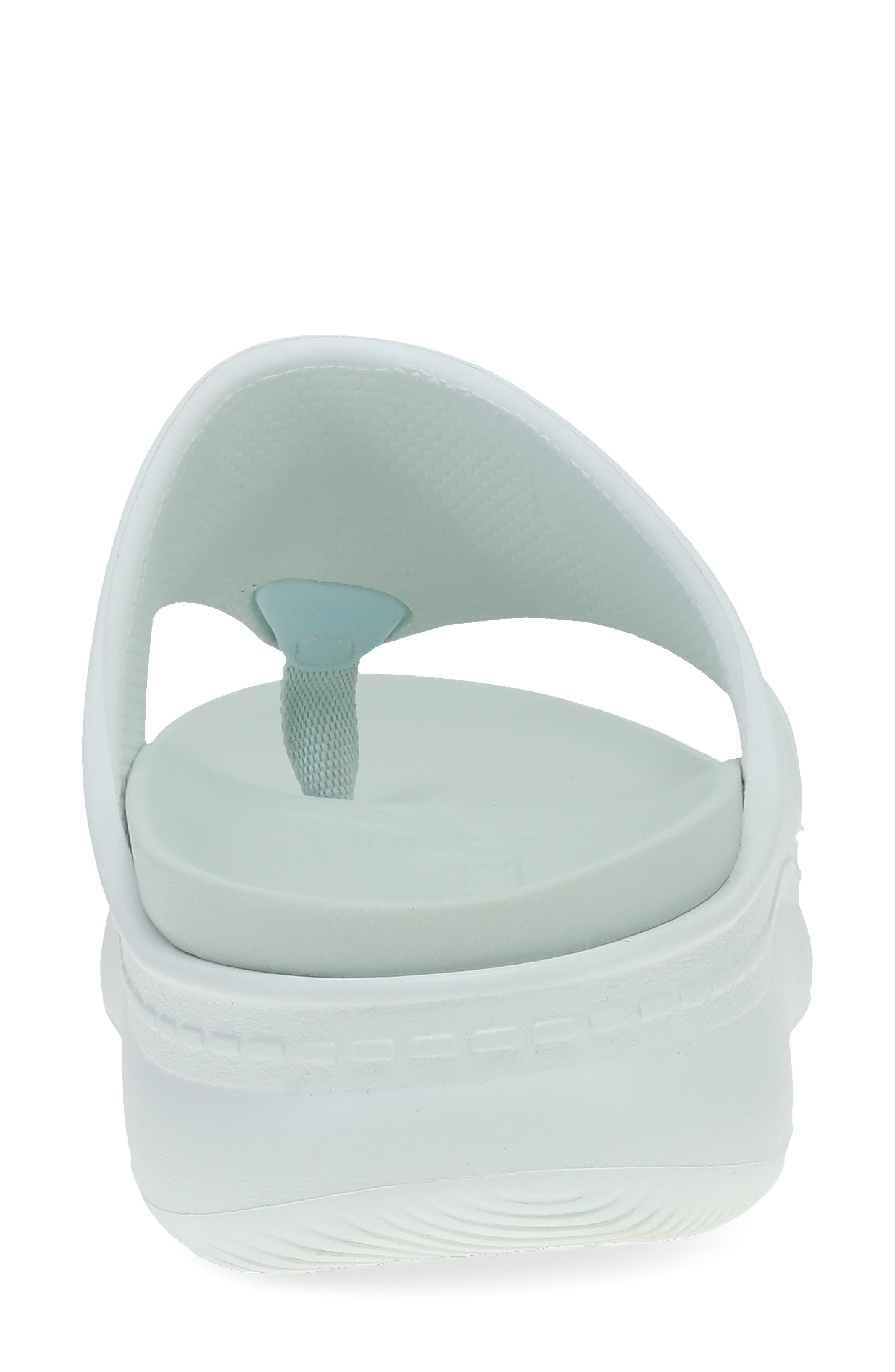 Dansko Devyn Platform Flip Flop, Alternate, color, Blue