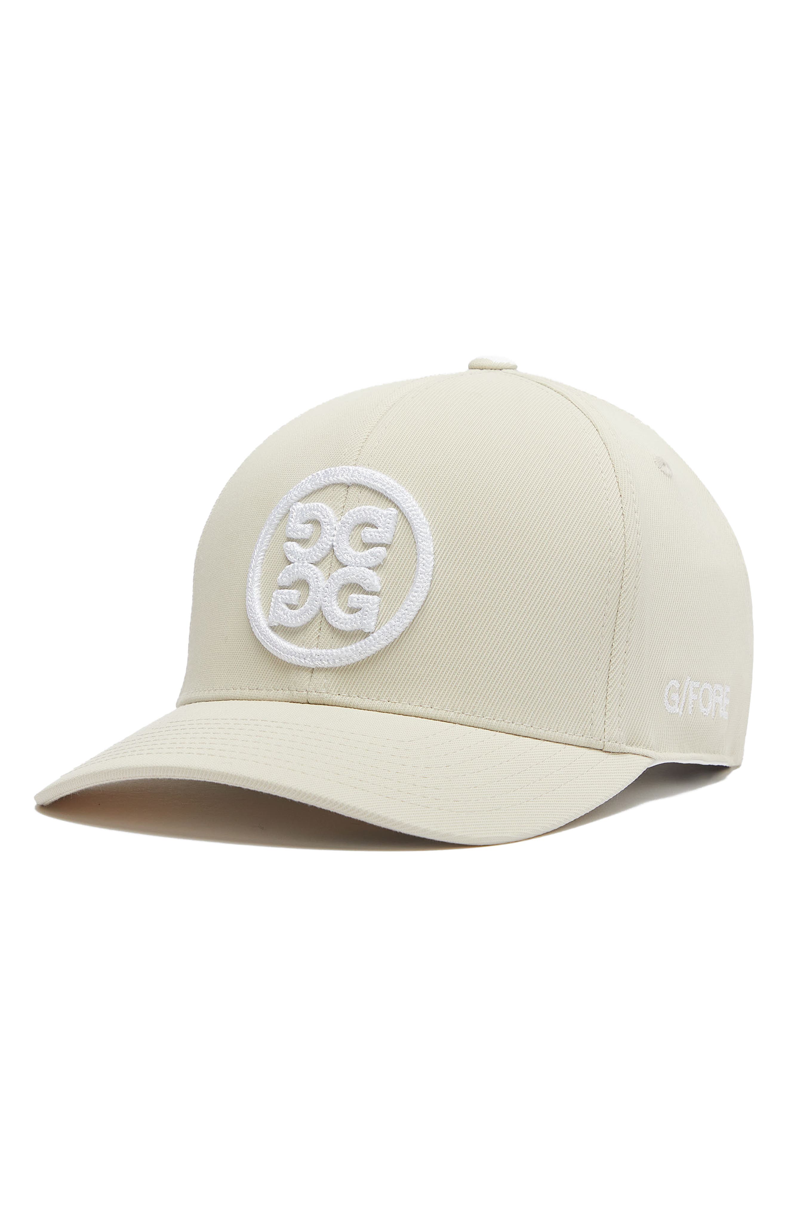 G/fore Chainstitch Circle G's Trucker Hat In Stone