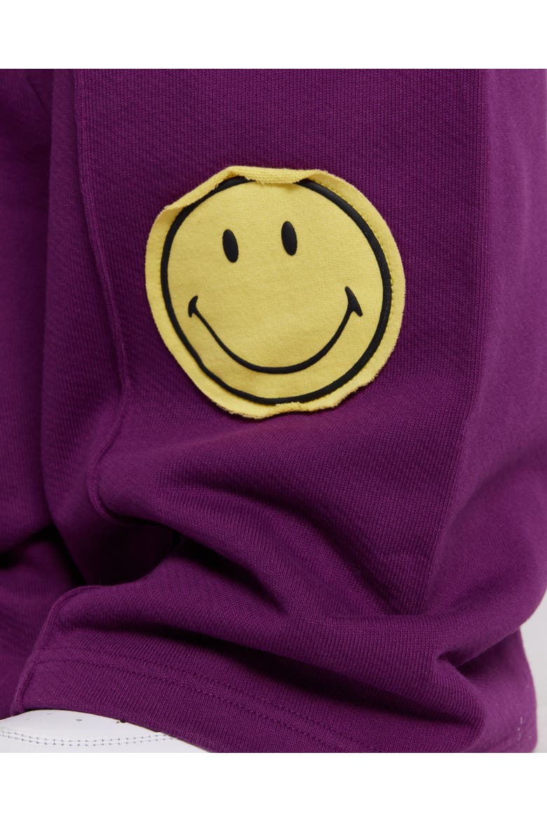 Smiley Straight Leg Pants, Alternate, color, PURPLE