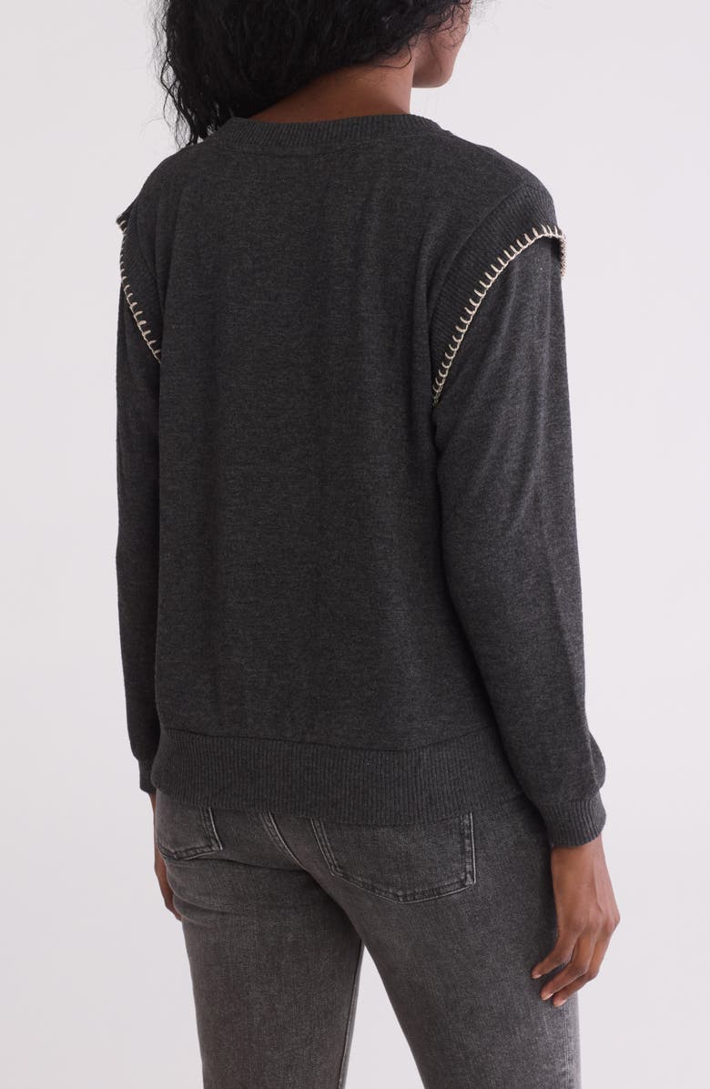 Democracy Whipstitched Sweatshirt, Alternate, color, 