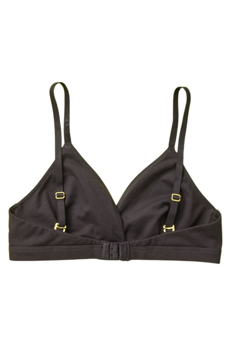 Yellowberry Butter Triangle Bra, Alternate, color, Starry Night