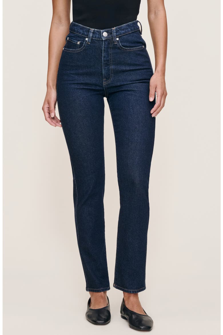 Kristy Slim Cigarette Jeans, Main, color, NIGHT OUT