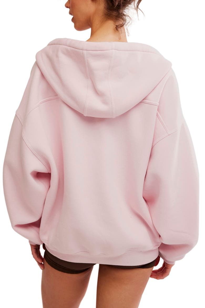 Final Call Full Zip Hoodie, Alternate, color, PINKY FUSHCIA