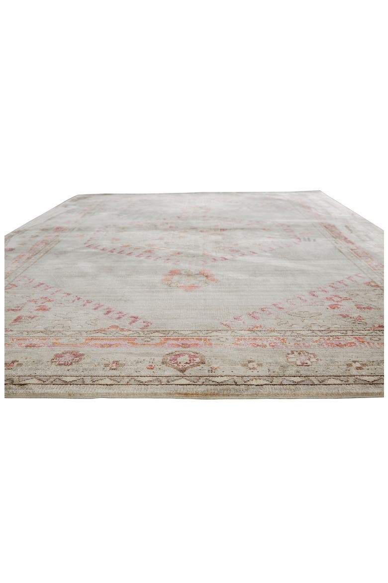 Contemporary Vintage Rug, Alternate, color, PINK/ GREY