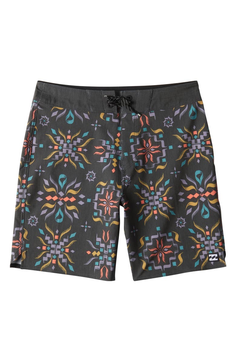 Billabong Kids' Good Times Pro Swim Trunks, Main, color, 