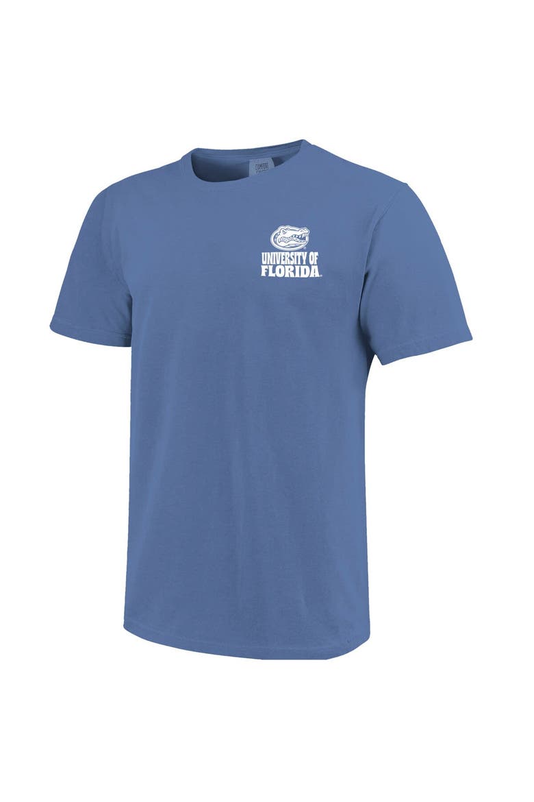 Men's  Royal Florida Gators Comfort Colors Thick Lined Landscape T-Shirt, Alternate, color, Royal