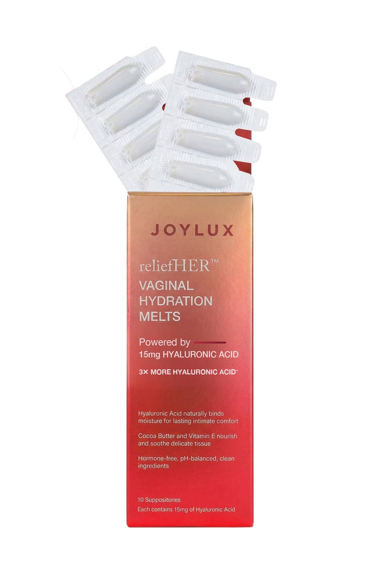 Joylux reliefHER Vaginal Hydration Melts, 10 pack, Main, color, NO COLOR