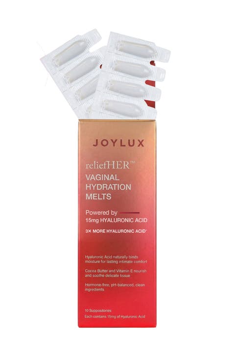 reliefHER Vaginal Hydration Melts, 10 pack