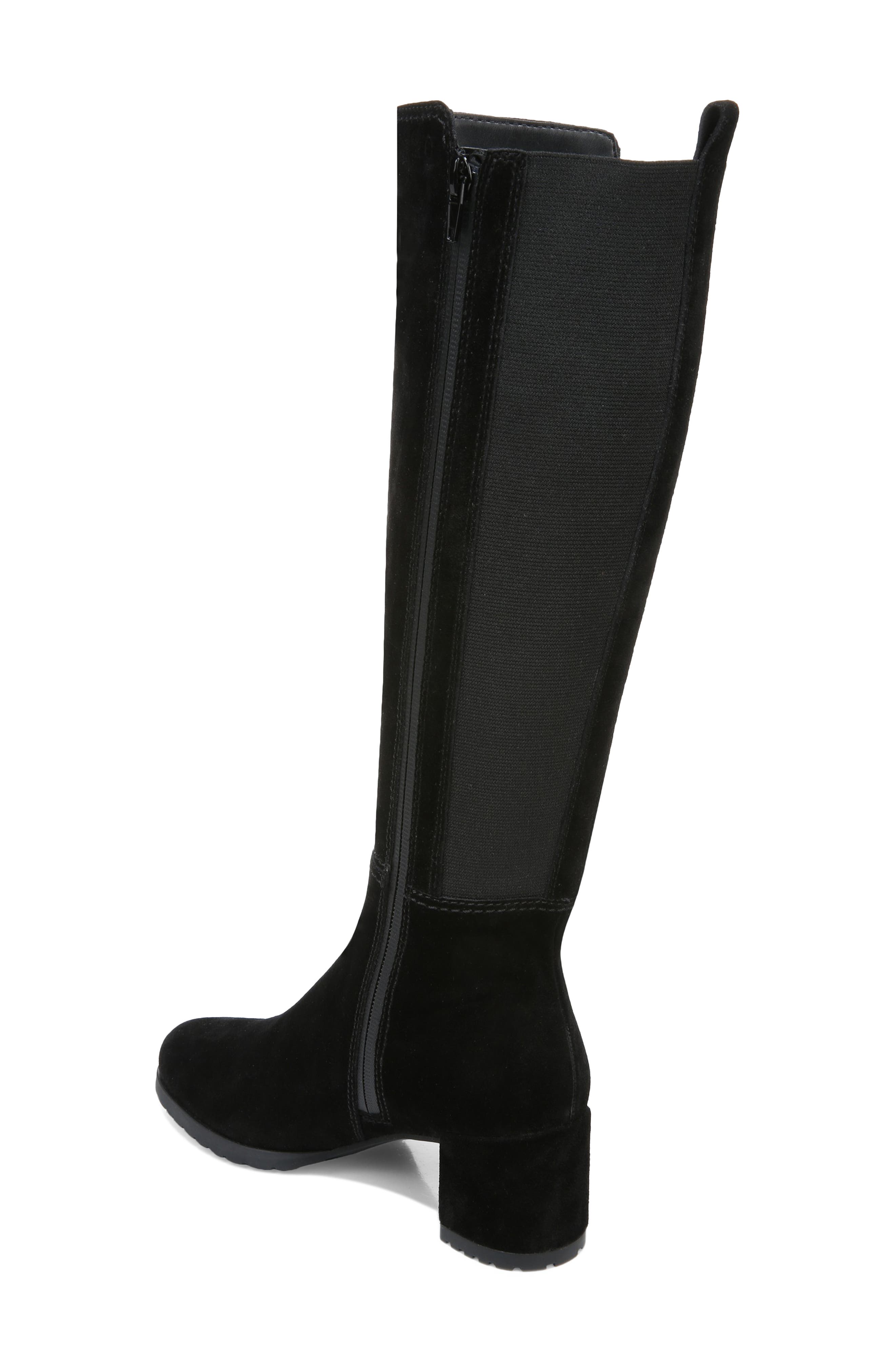 Naturalizer Brent Water Repellent Knee High Boot, Alternate, color, 