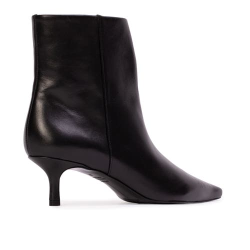 Black Suede Studio Harlow 50 Boot In Black