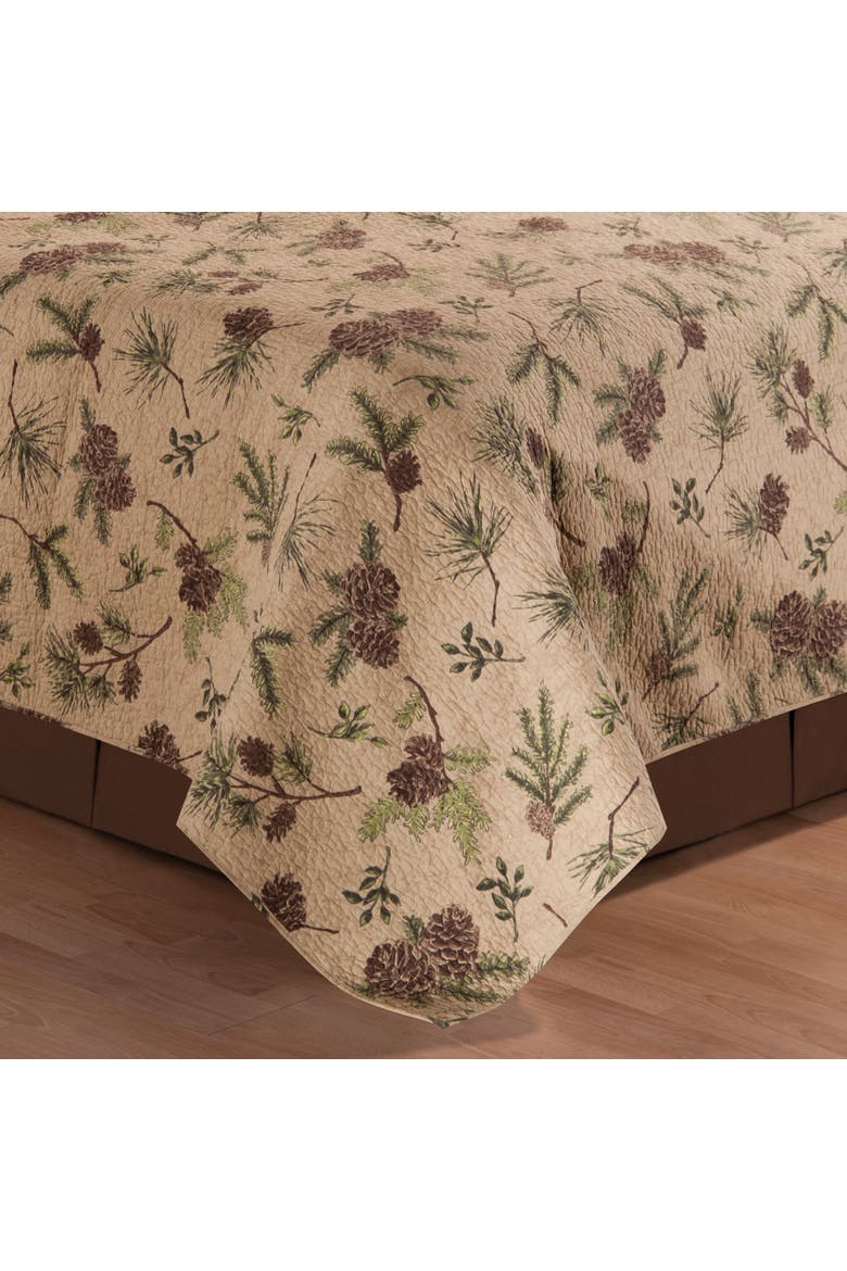 Brown Bed Skirt, Alternate, color, Brown