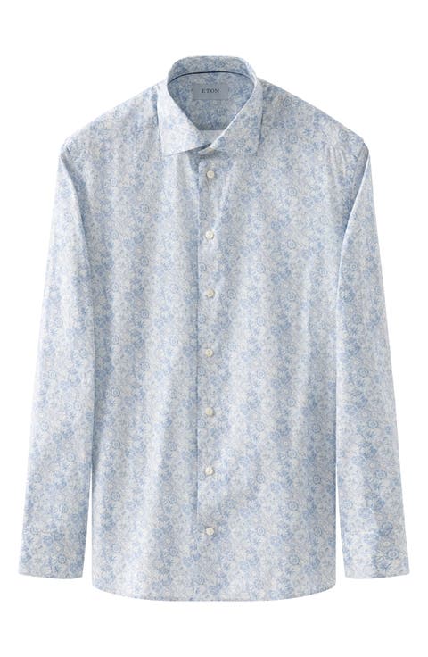 Slim Fit Fit Cotton Dress Shirt