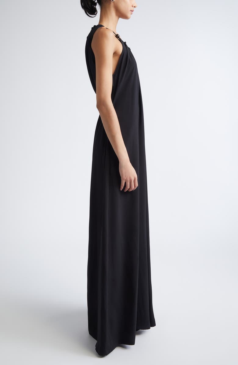 Max Mara Alamaro Wide Leg Jumpsuit, Alternate, color, Black