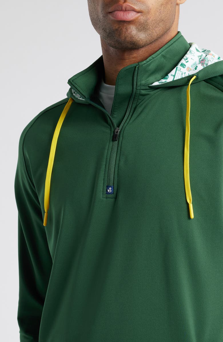 Swannies Championship Half-Zip Golf Hoodie, Alternate, color, 
