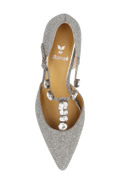 J. Reneé Mayven Pointed Toe Pump In Gold