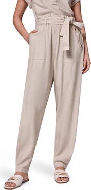 Donna Karan New York Belted Tapered Pants