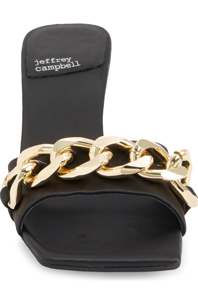 Jeffrey Campbell Mr Big Chain Slide Sandal, Alternate, color,