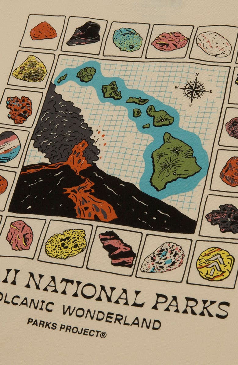 Parks Project Hawai'i National Parks Pocket Tee, Alternate, color, Natural