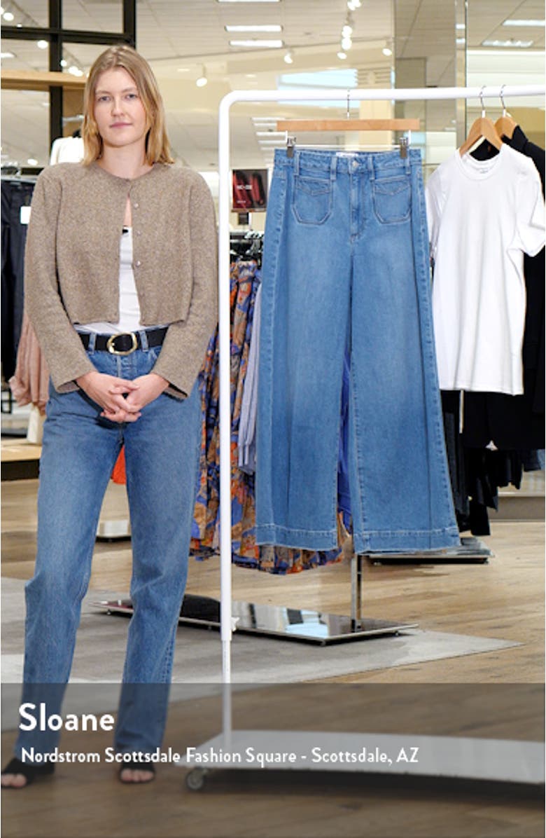 Harper High Waist Ankle Wide Leg Jeans, sales video thumbnail