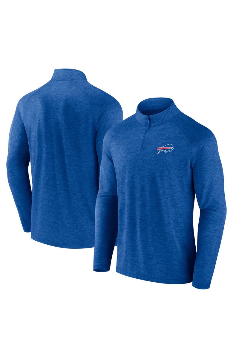 FANATICS Men's Fanatics Royal Buffalo Bills Head-to-Head Raglan Quarter-Zip Jacket, Main, color, 