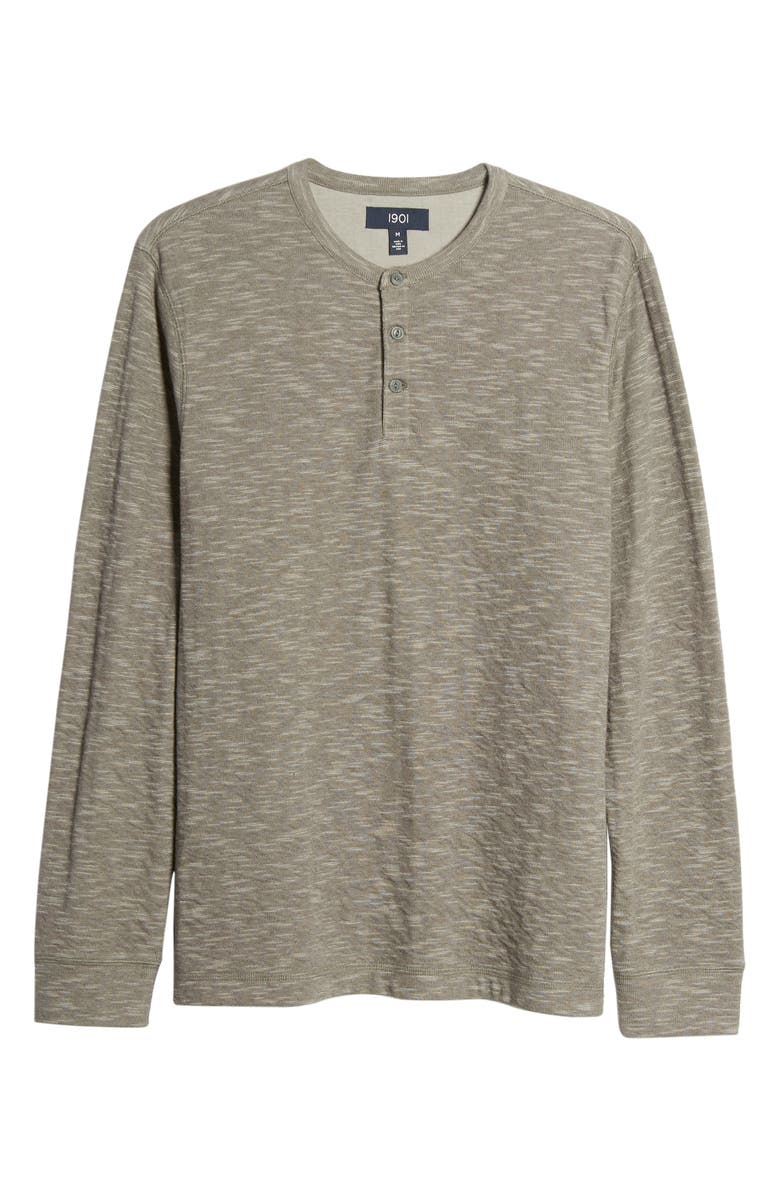 1901 Henley Slub Henley, Alternate, color,