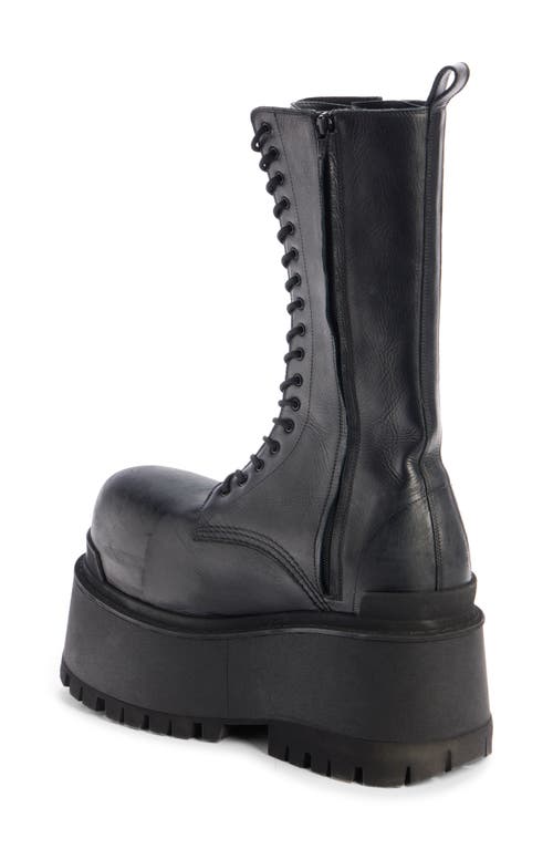 Balenciaga Giant Platform Boot In 1000 Black