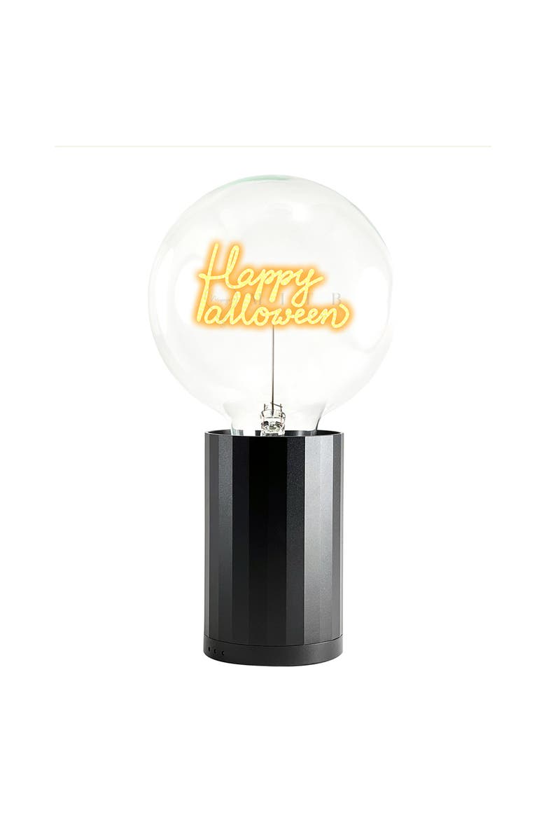 MITB Happy Halloween Portable Table Lamp, Main, color, Black