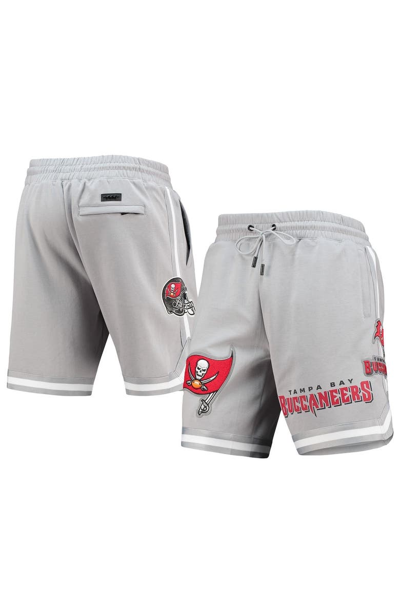 PRO STANDARD Men's Pro Standard Gray Tampa Bay Buccaneers Core Shorts, Main, color, Gray