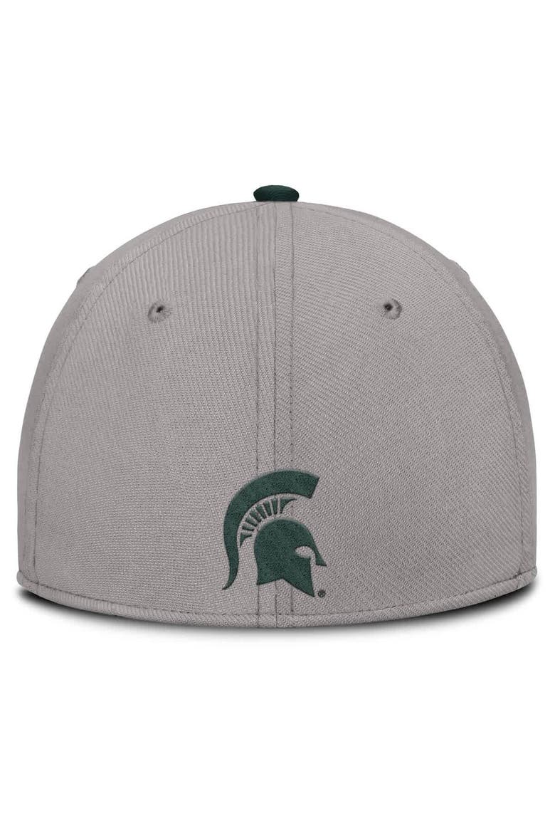 Men's Nike Gray Michigan State Spartans Rise Prep Performance Flex Hat, Alternate, color, Gray