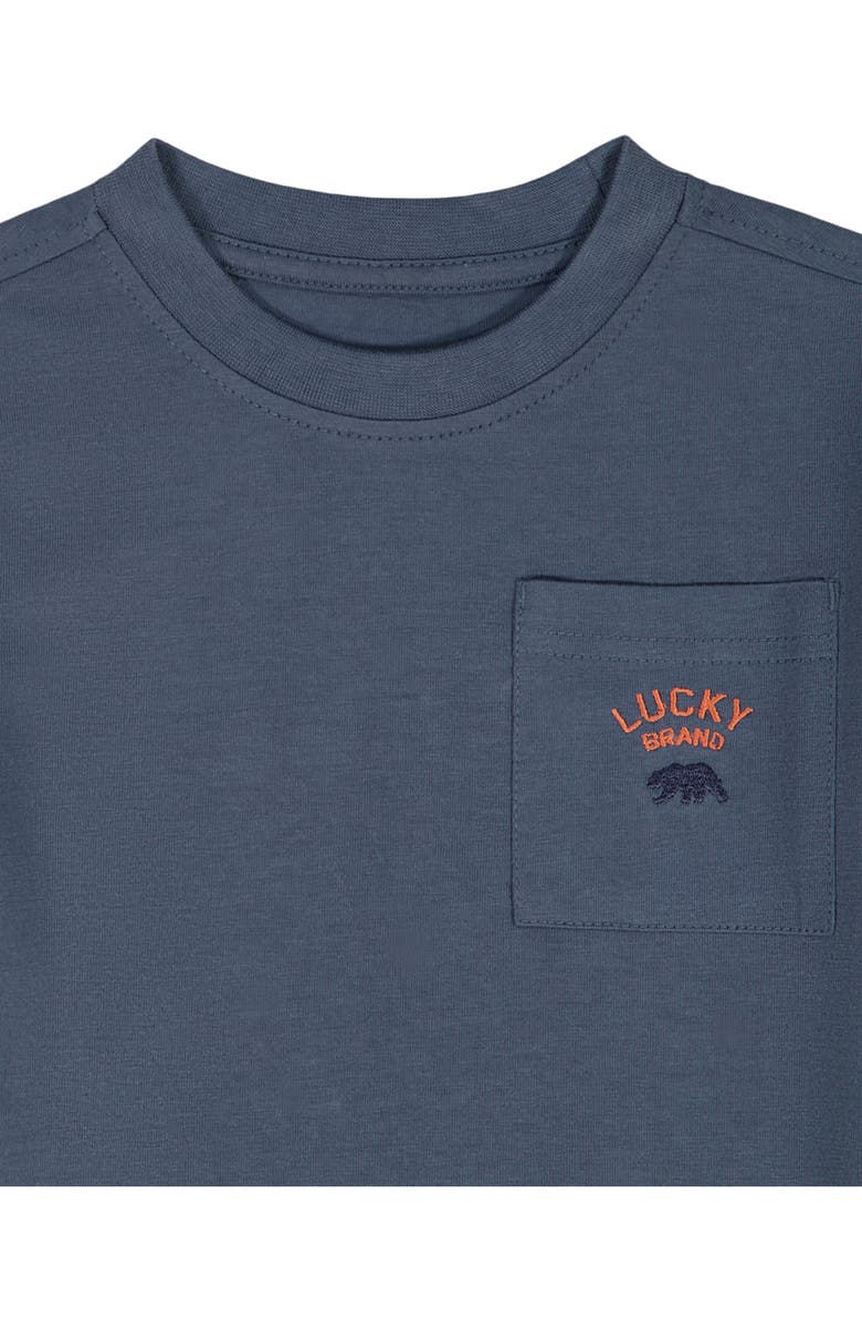 Lucky Brand Kids' Graphic T-Shirts & Shorts Set, Alternate, color, 