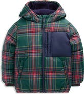 Mini Boden Kids' Fun Short Baffled Coat