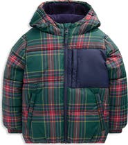 Mini Boden Kids' Fun Short Baffled Coat