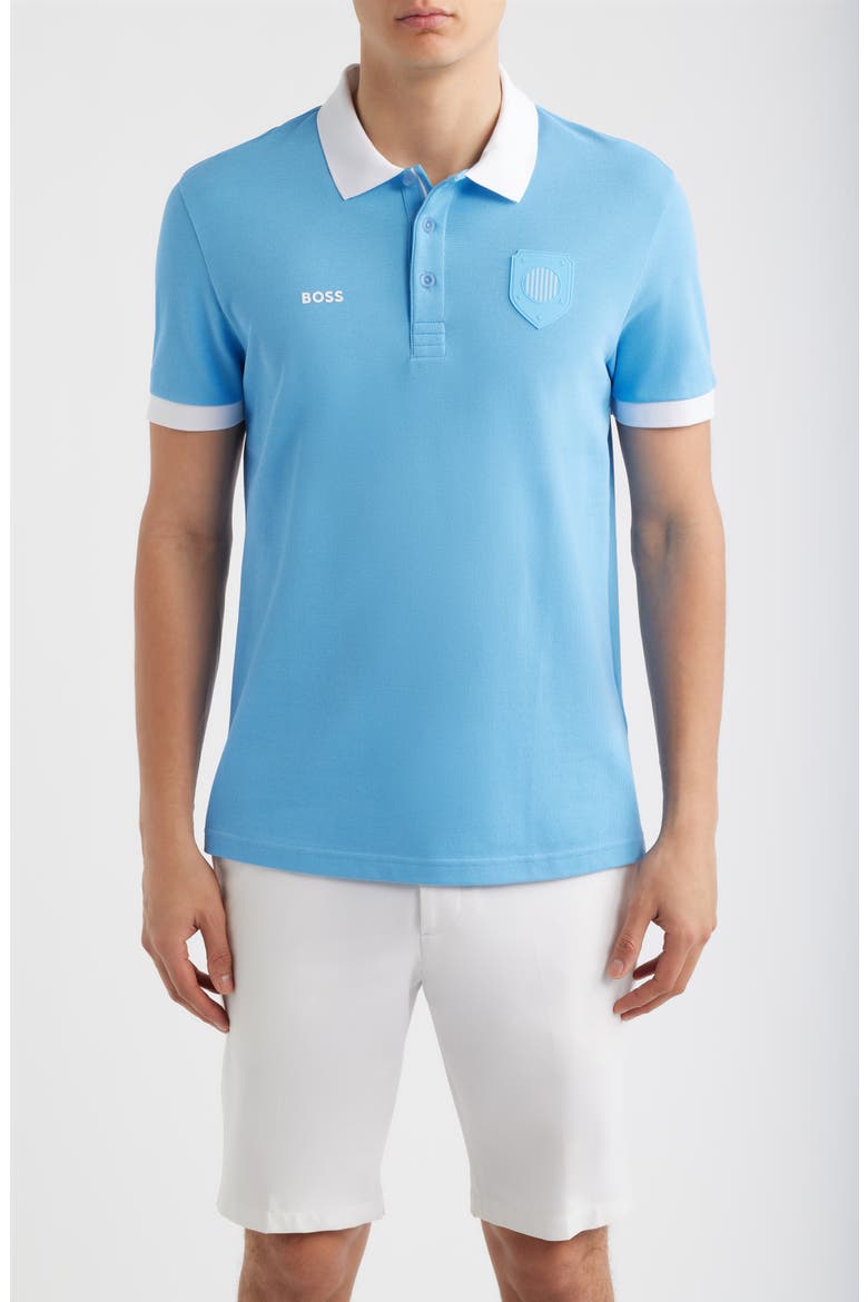 Lux Paddy Cotton Polo, Main, color, ARGENTINA
