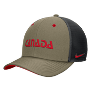 Nike Men's Nike Olive Canada Soccer Rise Trucker Adjustable Hat