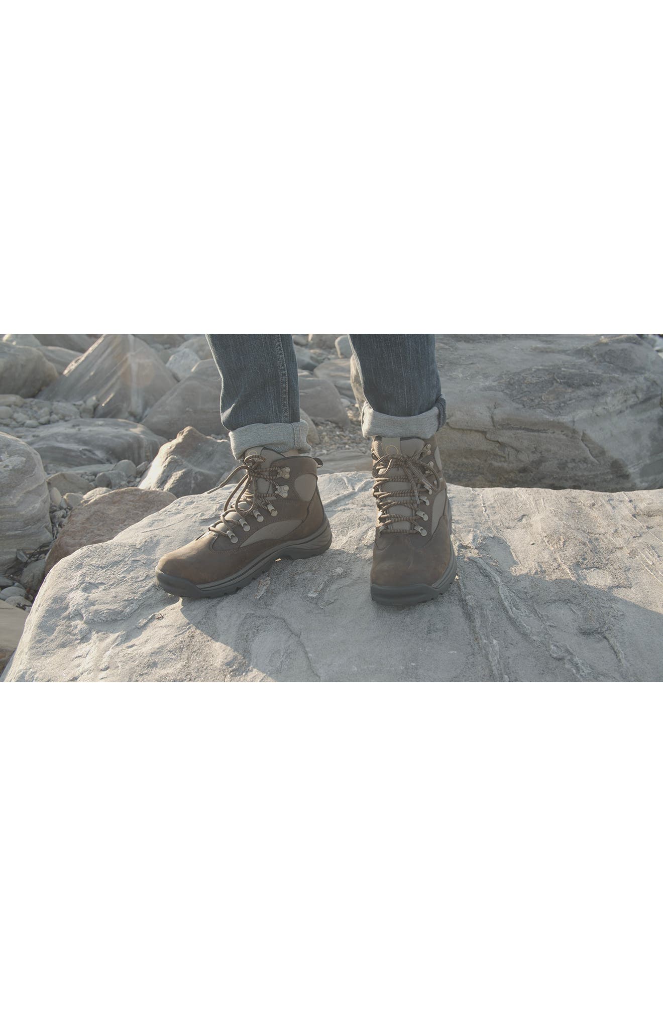 Timberland Chocorua Waterproof Mid Hiking Boot, Alternate, color, Medium Brown