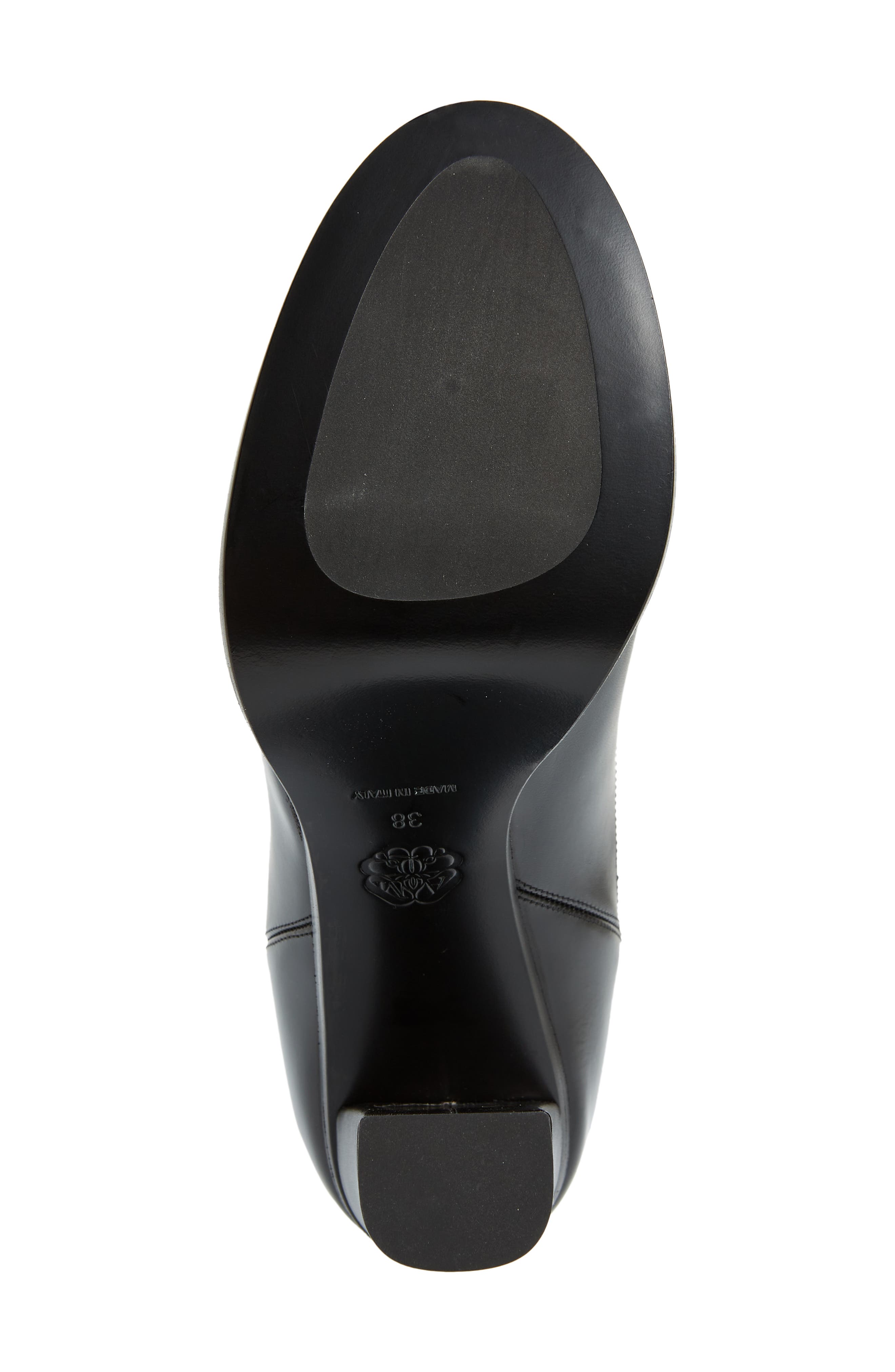 McQueen Studded Platform Bootie, Alternate, color, 